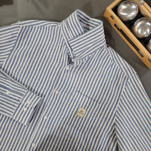 Passe Croisée | CHEMISE TISSAGE RAYURE 