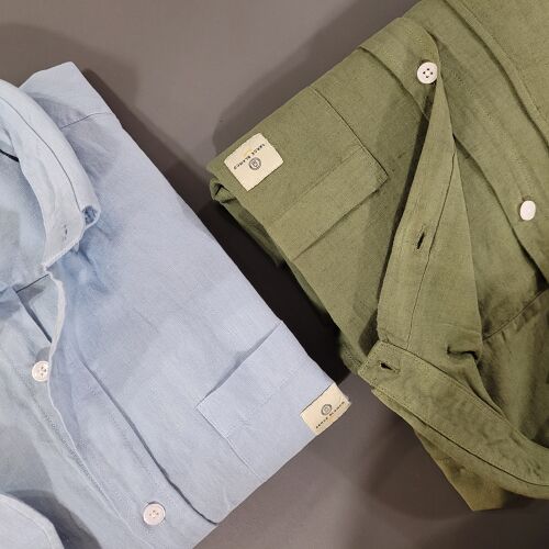 Passe Croisée | CHEMISE EN LIN COTON 