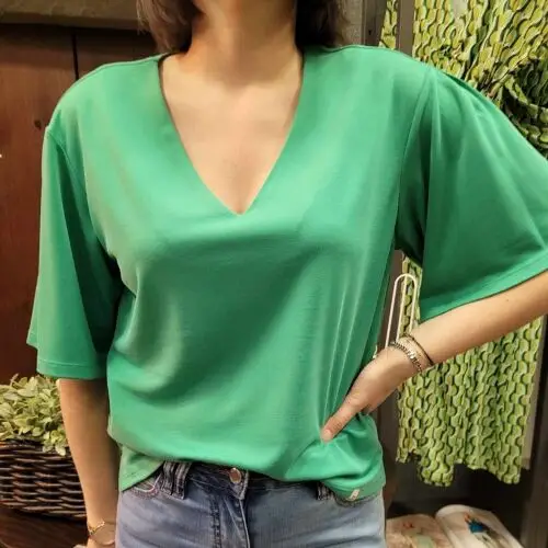 Passe Croisée | T-SHIRT VERDE 807 