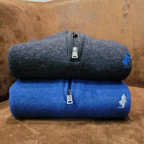 Passe Croisée | PULL 1/2 ZIP W001