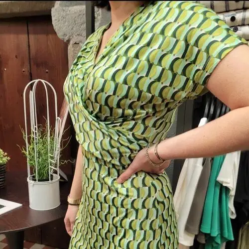 Passe Croisée | ROBE VERDE 306 