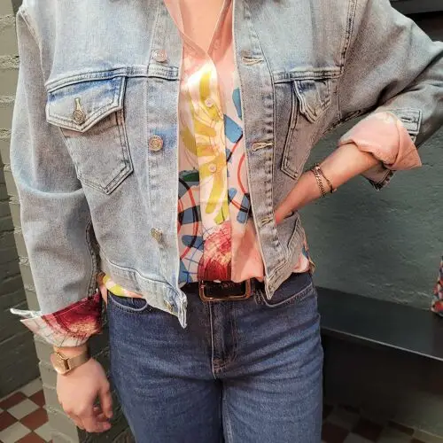 Passe Croisée | VESTE EN JEAN'S