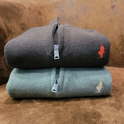 Passe Croisée | PULL 1/2 ZIP W001